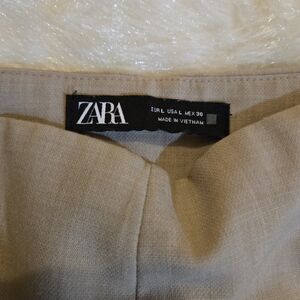 Zara Women Tan Pants